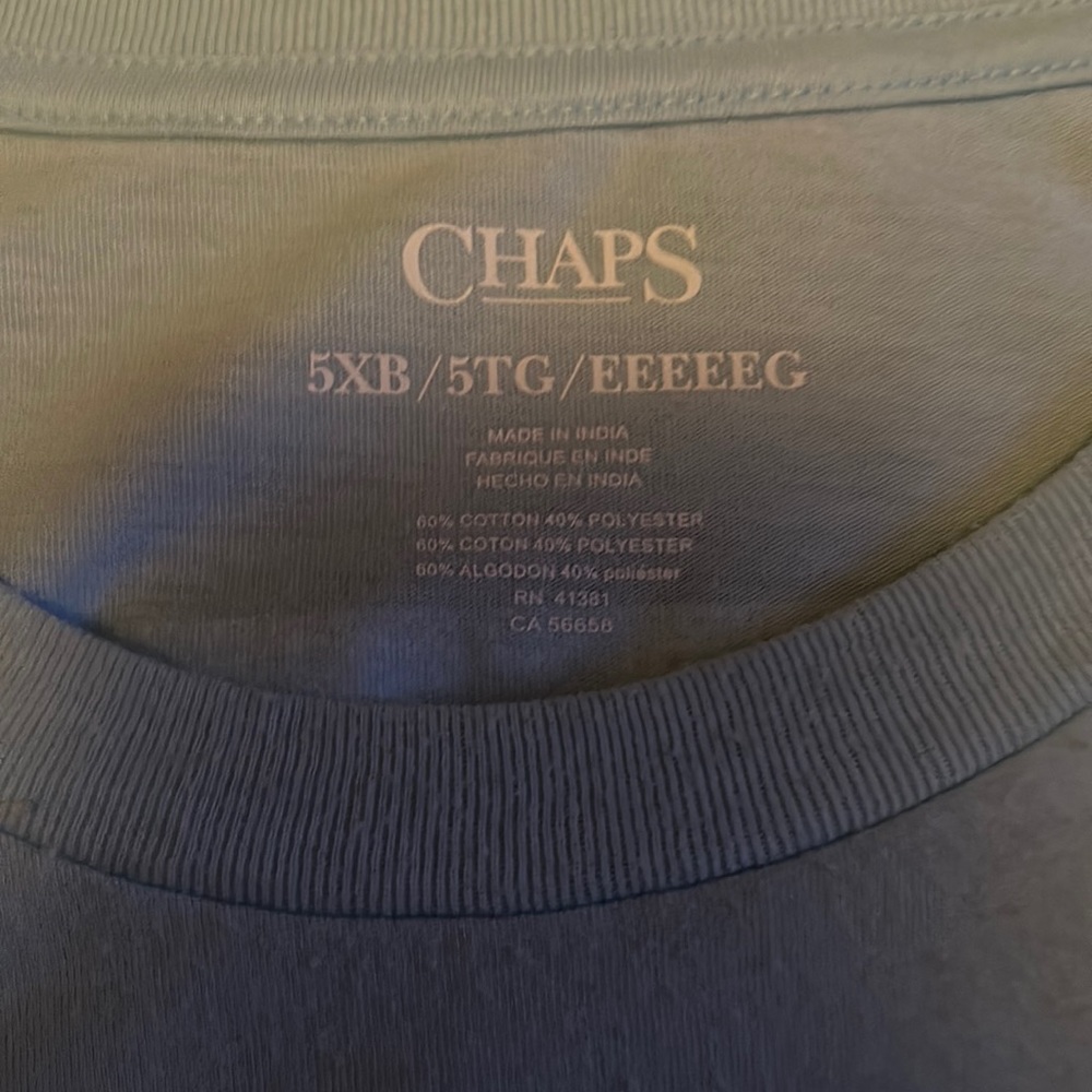 Chaps 5XB T Shirt